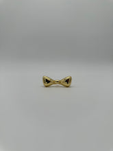 Silken Gold Knot Statement Ring